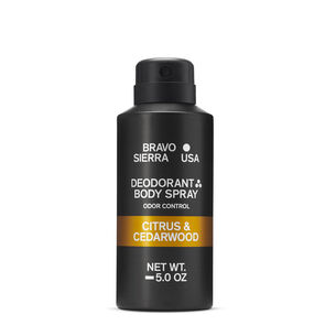 Bravo Sierra Deodorant Body Spray Citrus and Cedarwood